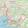 GR Randonnée de Auriol à Vitrolles (Bouches-du-Rhône) GPS track, route, trail