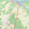 De Montsoreau à Fontevraud GPS track, route, trail