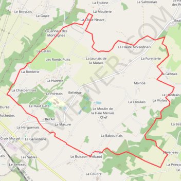 Boucle du Sillon - Cordemais GPS track, route, trail