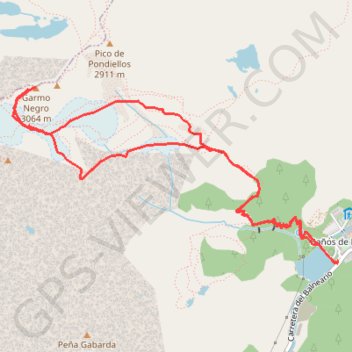 Pic Garmo Negro GPS track, route, trail