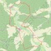 Balade dans la vallée de l'Ource (21) GPS track, route, trail