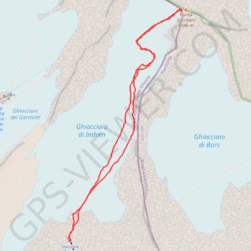Punta Giordani-2013 GPS track, route, trail