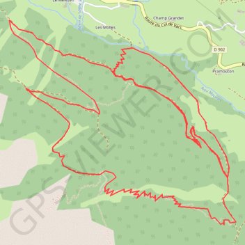 Fort Claous GPS track, route, trail