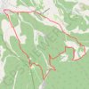 Le Beaucet-Venasque GPS track, route, trail