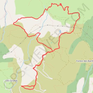Chorges Serre Lacroix GPS track, route, trail