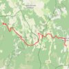 GR4 du hameau de Berre (84) à Simiane la Rotonde (04) GPS track, route, trail
