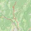Grande Traversée du Jura (GTJ) - Liaison vers Bellegarde GPS track, route, trail