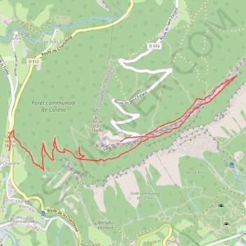 Saint eynard pas guiguet GPS track, route, trail