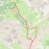 Le Mourre-Froid GPS track, route, trail